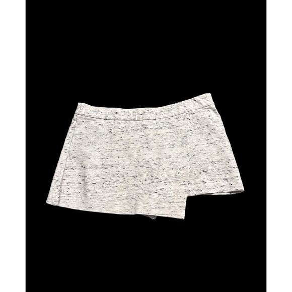 Wilfred Free Aritzia Heathered Gray Short Skort Size Medium - Picture 1 of 7